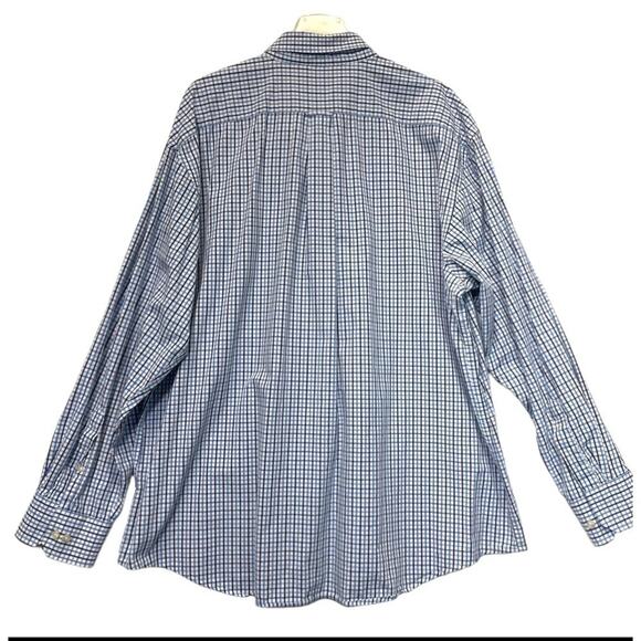 Izod Plaid Button Down Shirt long sleeve collar Men’s Size XXL - Picture 3 of 6